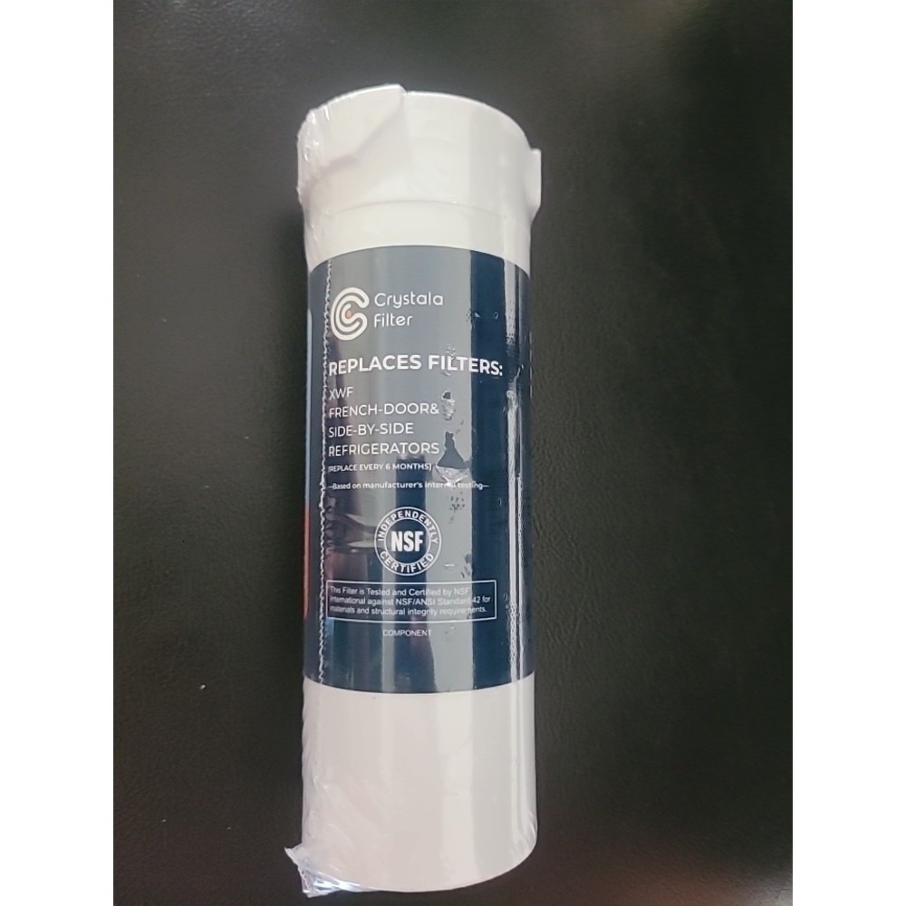 New/Sealed Crystala Refrigerator Water‎ Filter Replacement CF9 White